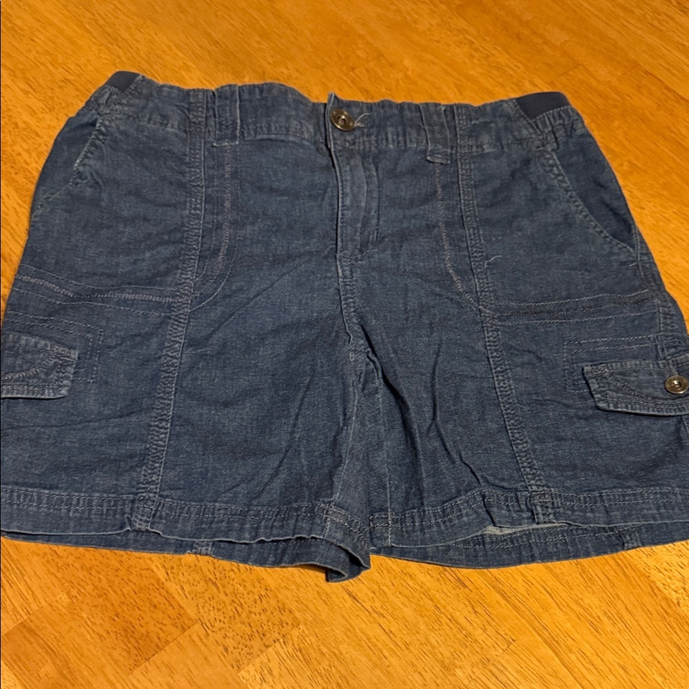 Style & Co. Women's Blue Cargo Shorts